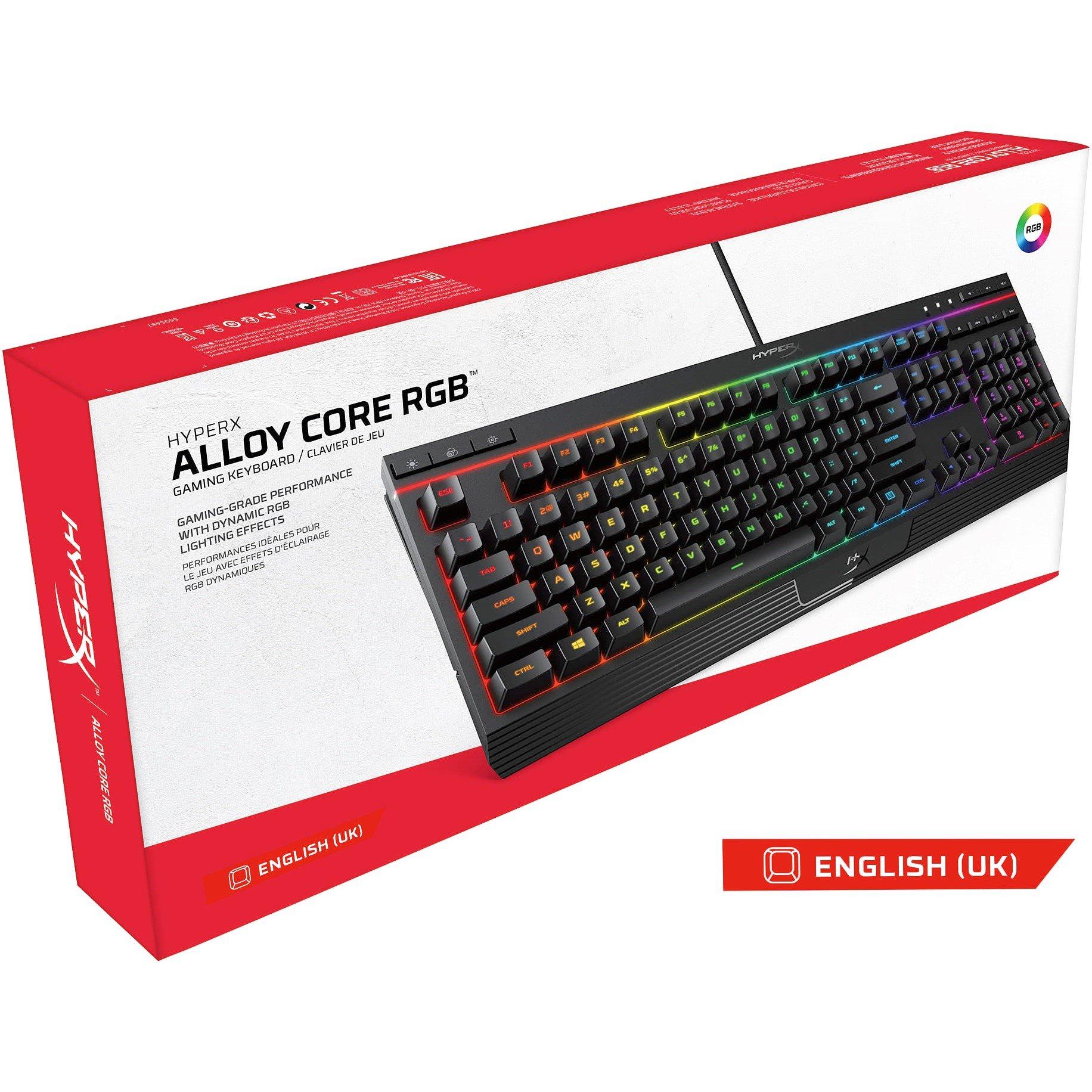 HyperX GAME Alloy Core RGB Gaming Keyboard