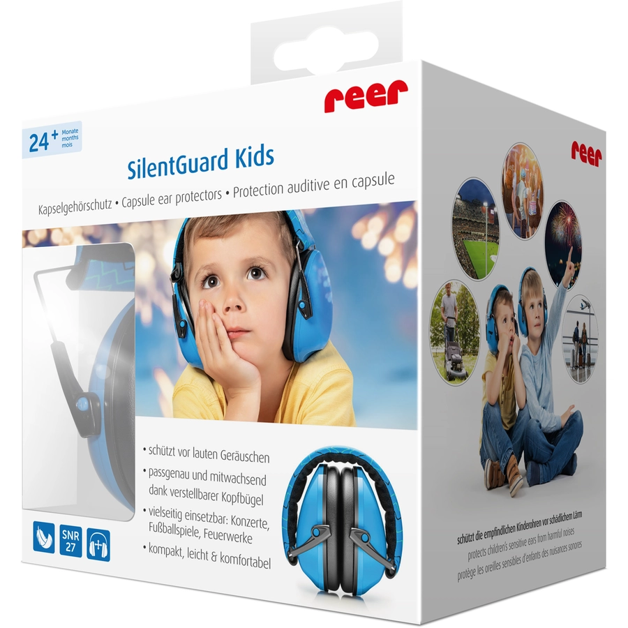 reer Kapselgehörschutz für Kids SilentGuard, blau