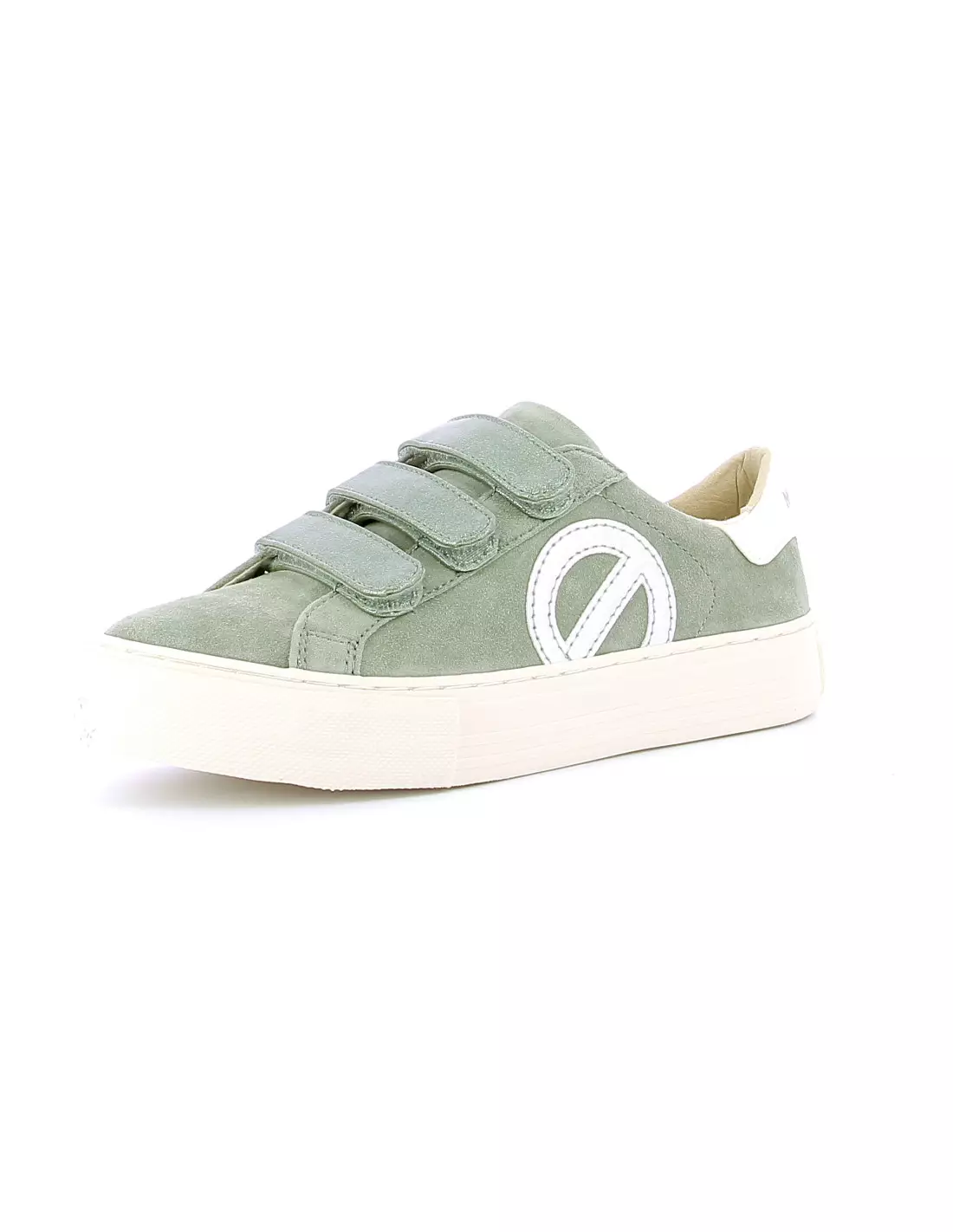 NO NAME ARCADE STRAPS SIDE - Baskets TILLEUL/GREEN