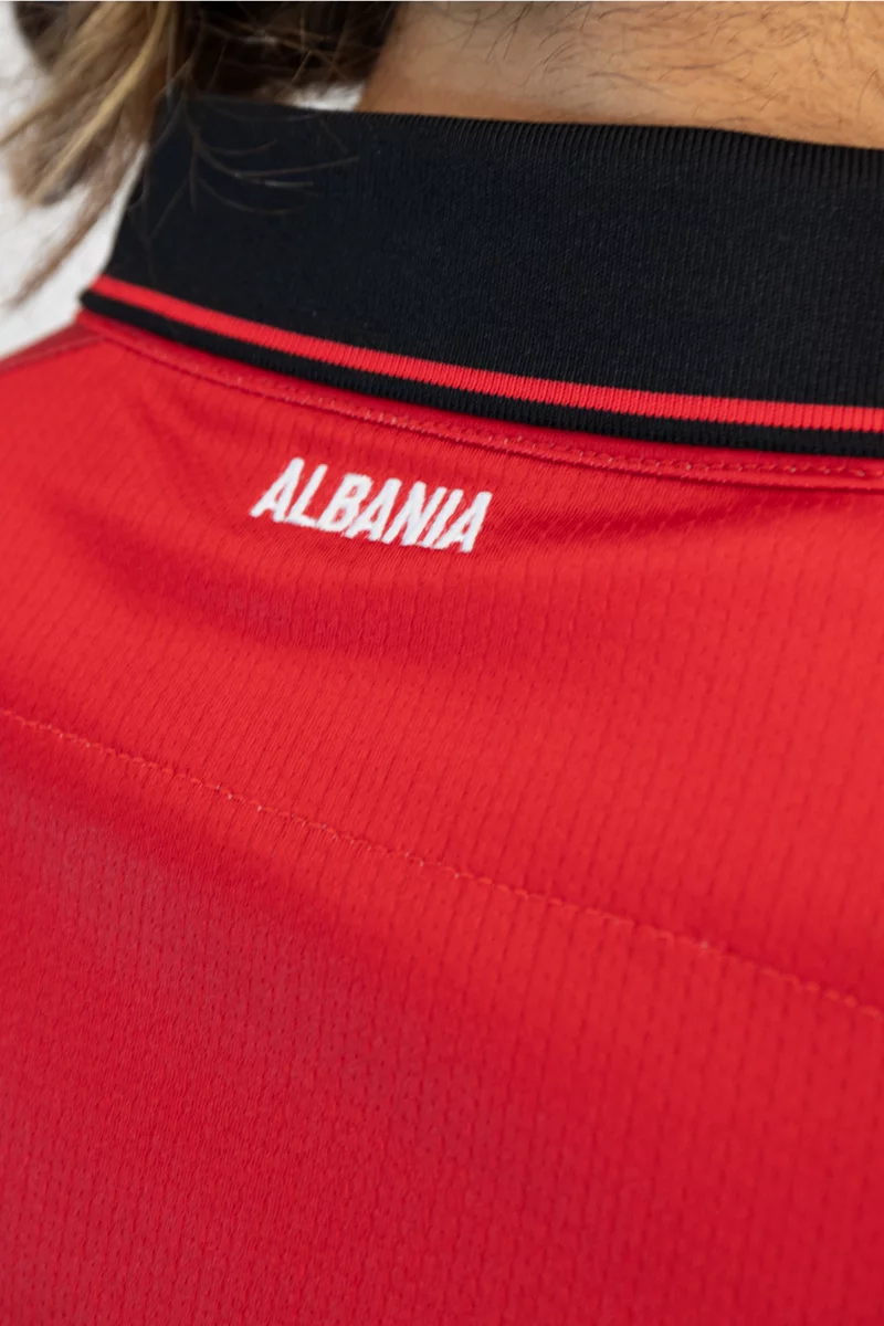 Macron Albanien Home Replica Herren Fussballtrikot EM 2024