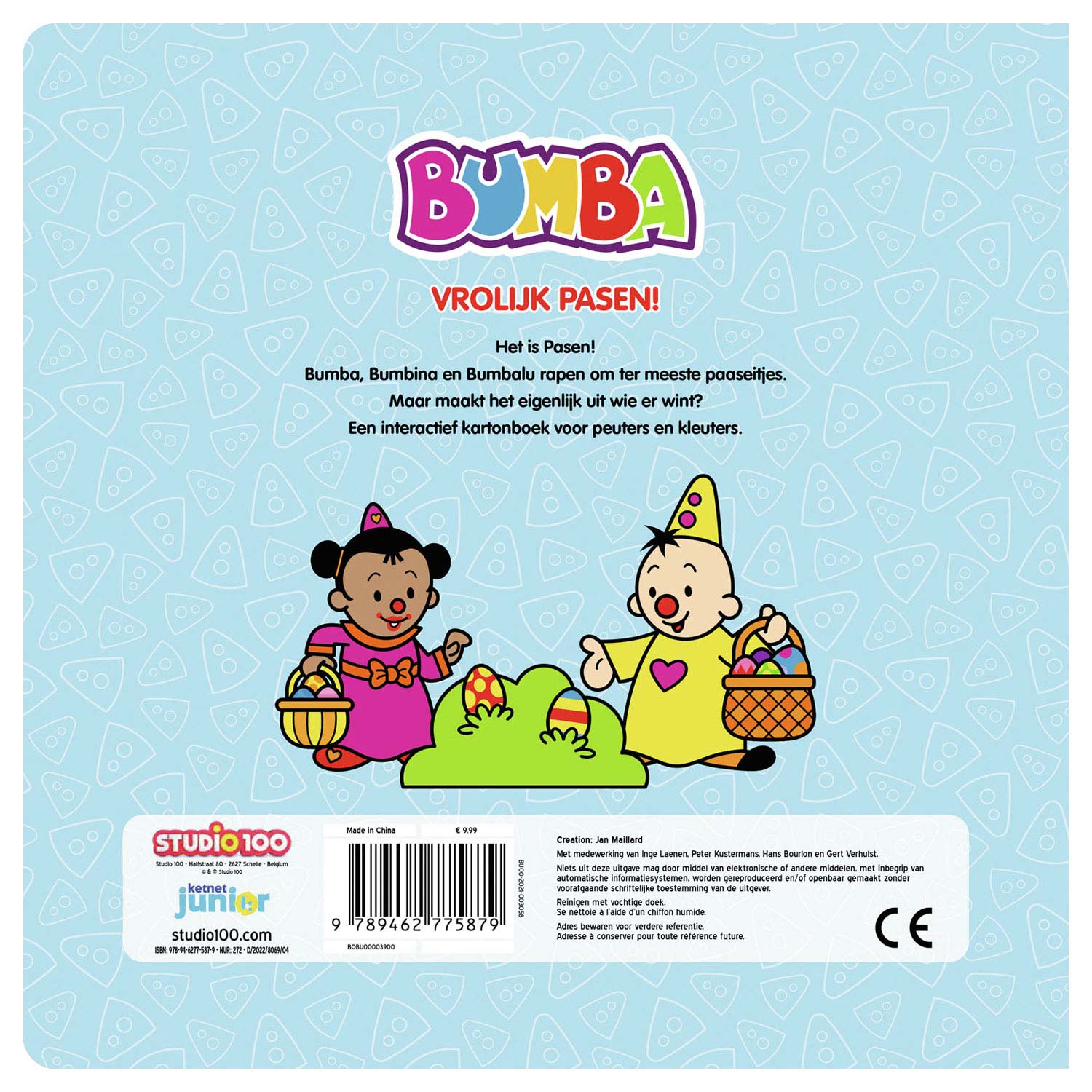 Bumba Kartonboek Pasen