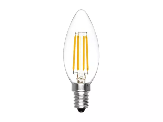 Ampoule LED Olive à intensité variable 6W 2700K E14