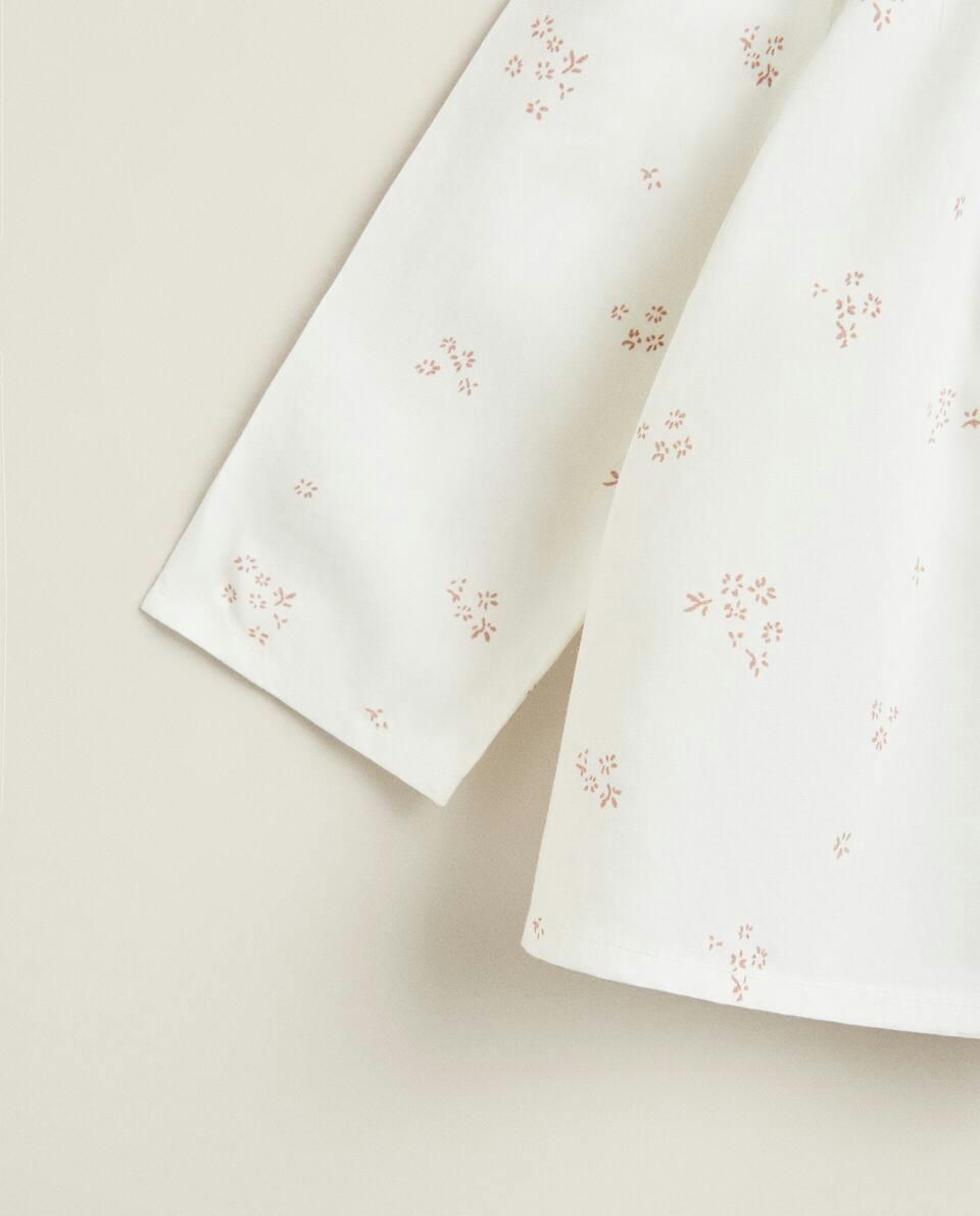 CAMISETA FLORAL PARA BEBÊ
