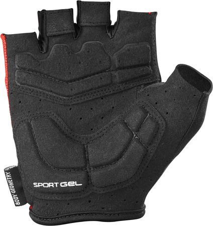 BG SPORT Unisex-Kurzfingerhandschuhe  red  S