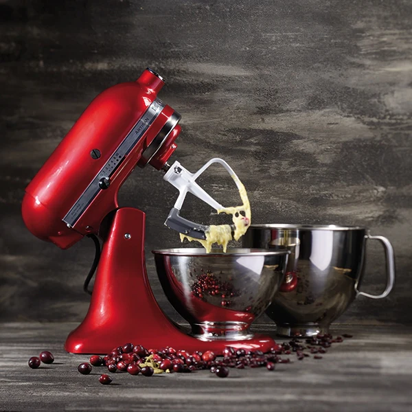 Robot artisan Rouge Empire 5KSM175PS avec accessoires supplémentaires