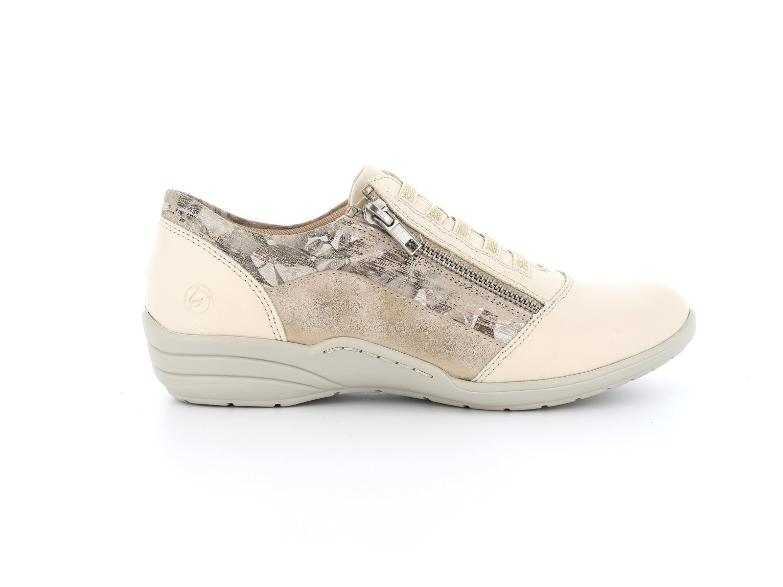 Remonte-R7679 Cuir Beige Or