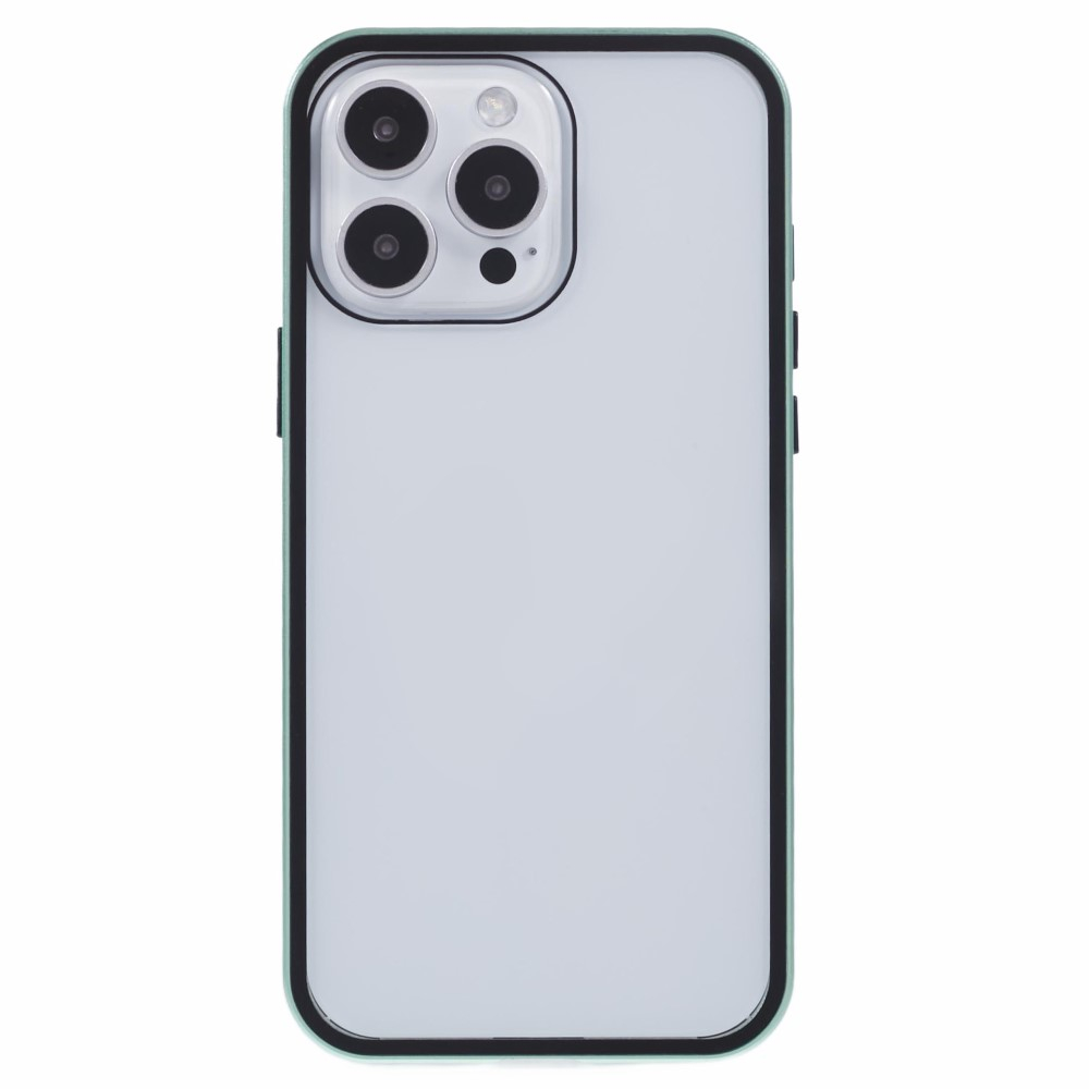 iPhone 16 Pro Magnetische Alu Schutzhülle mit Panzer Glas Backcover   Displayschutz (Magnet-Technologie) - Türkis