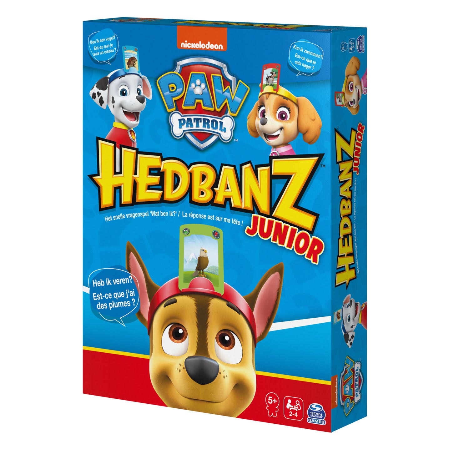Hedbanz - PAW Patrol Junior Kinderspel RaRa Wat ben ik