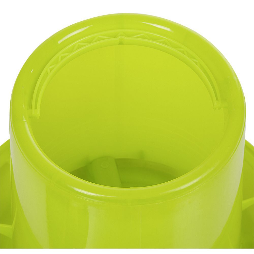 Mangeoire poule et volaille 3kg - plastique vert