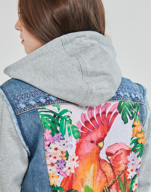 Desigual - CHAQ_OLIMPIA - Gris Chiné / Bleu Jean