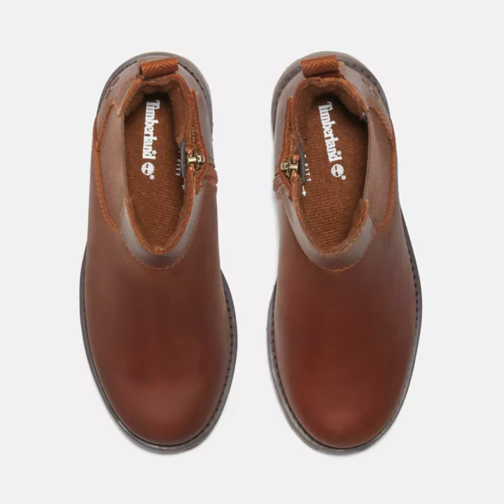 Chelsea boots Courma Kid pour enfant en marron