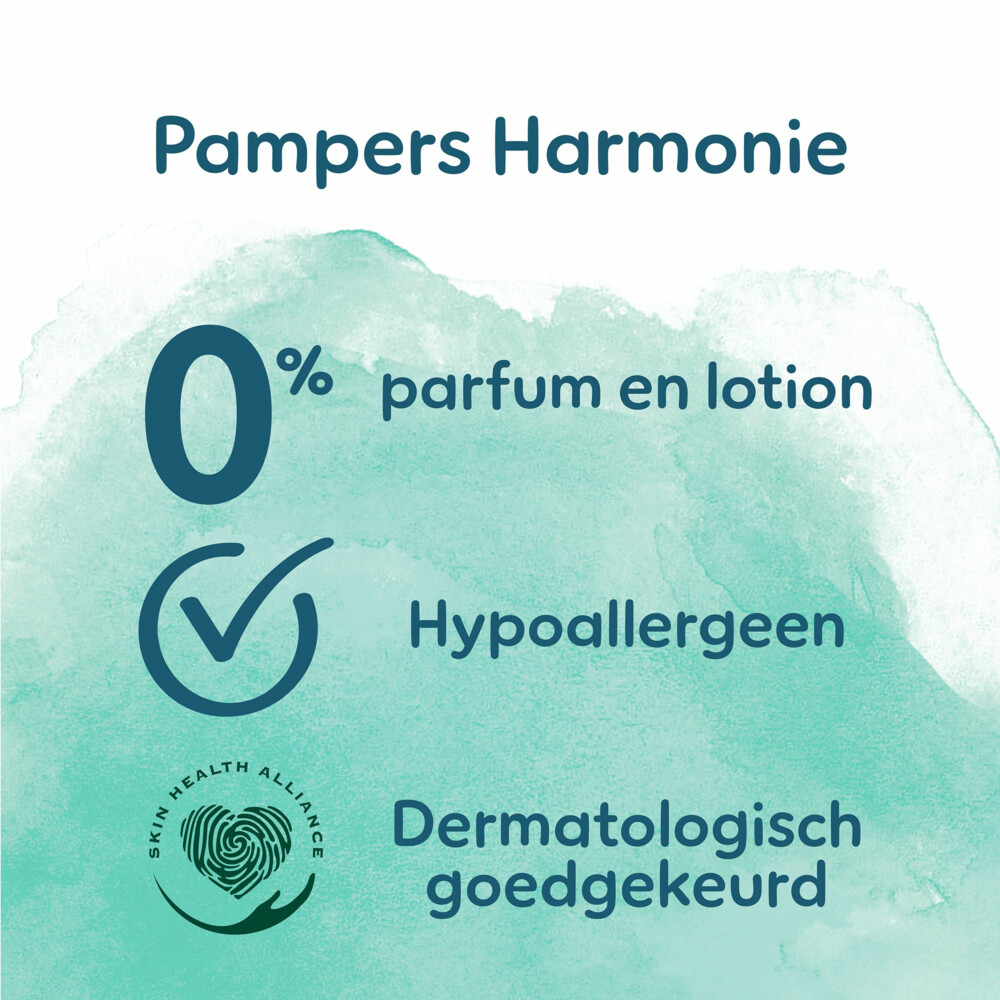 Pampers Harmonie Luiers Maat 4 (9 - 14 kg)174 stuks