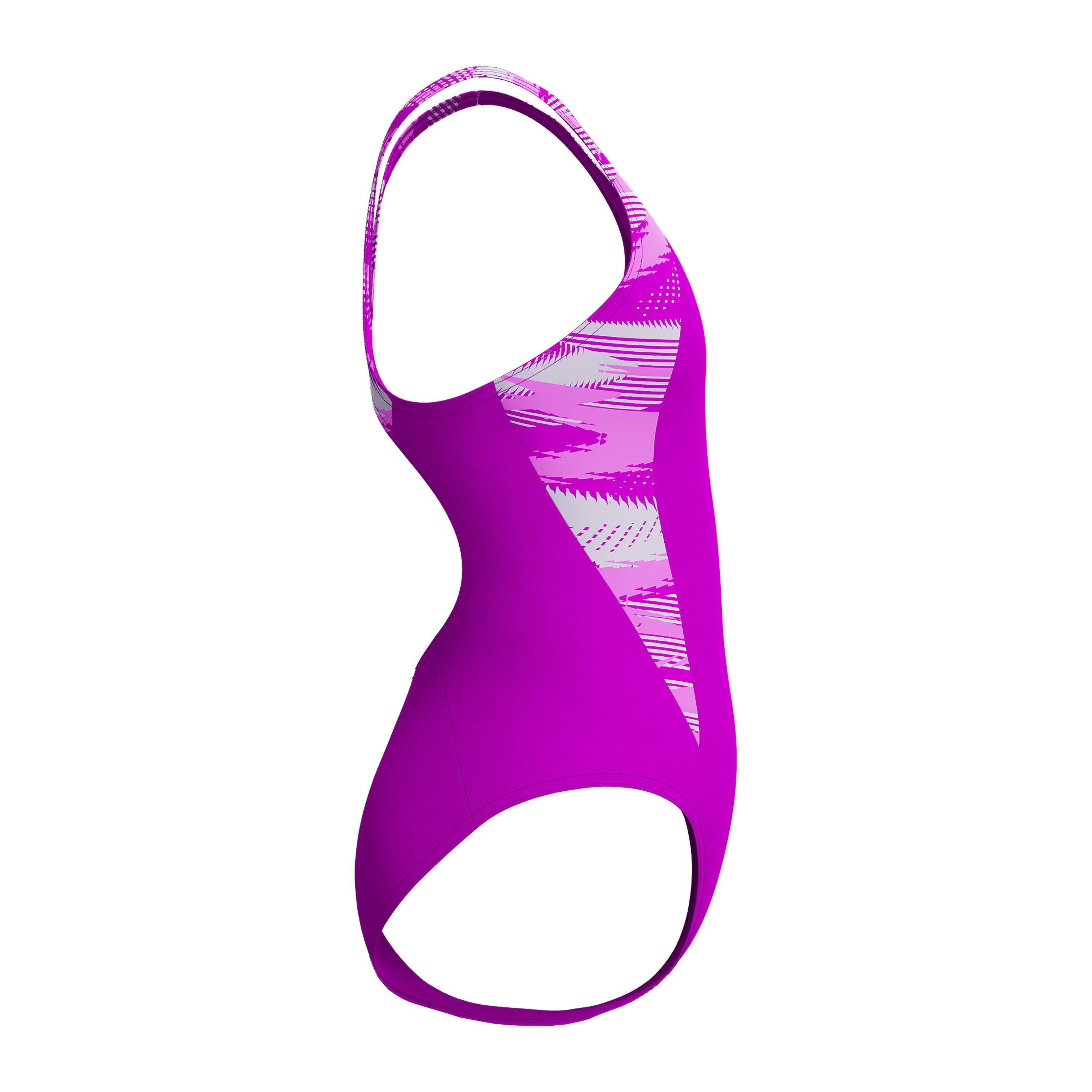 Speedo Hyperboom Splice Muscleback Swimsuit Junior Girls