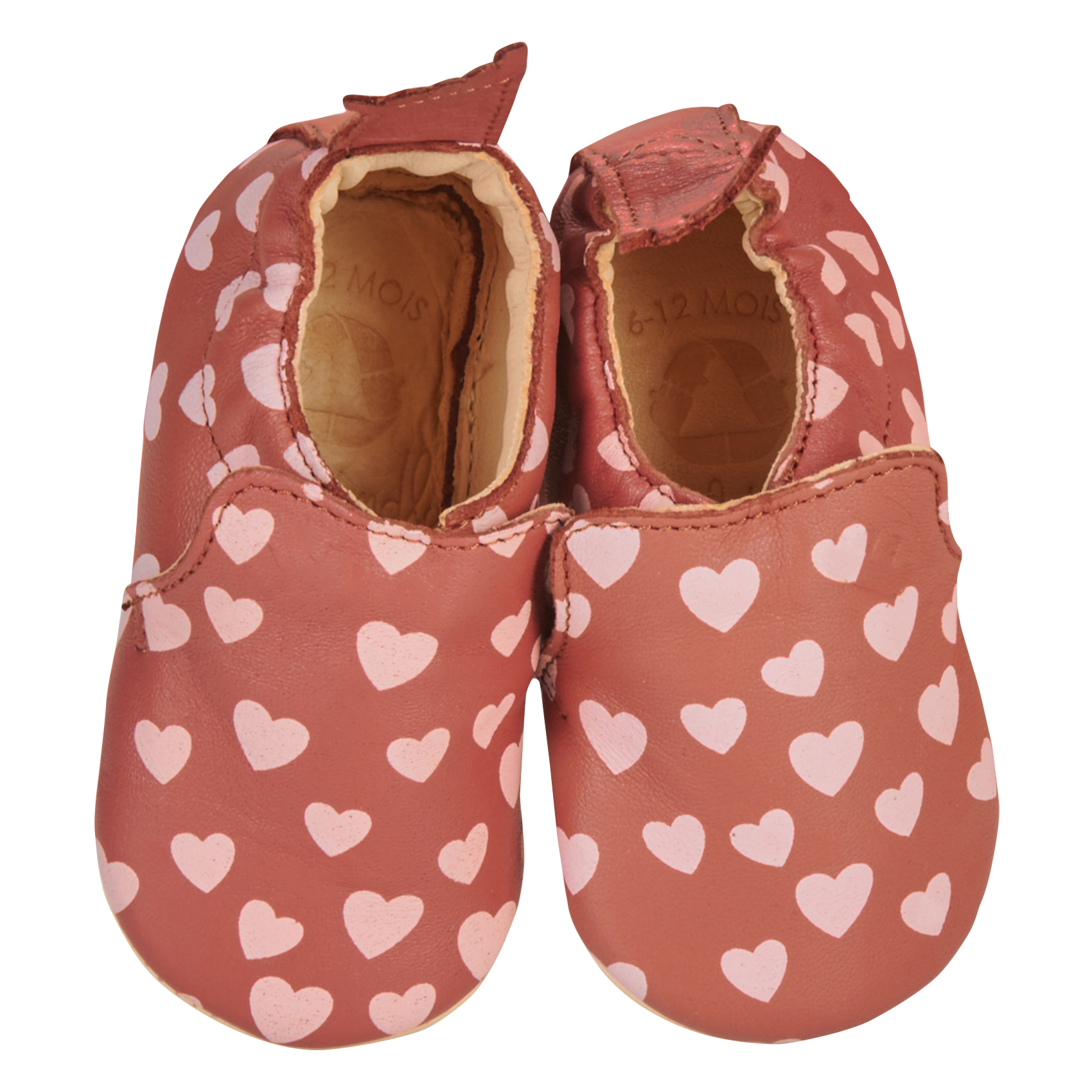 MY BLUMOO - Chaussons en cuir | Marron