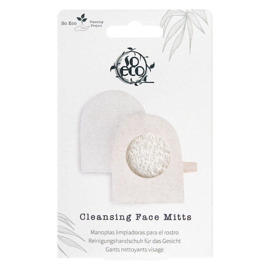 So Eco Cleansing Face Mitts 2pcs