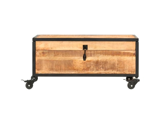 VIDAXL - Table basse 70x50x33 cm bois de manguier massif