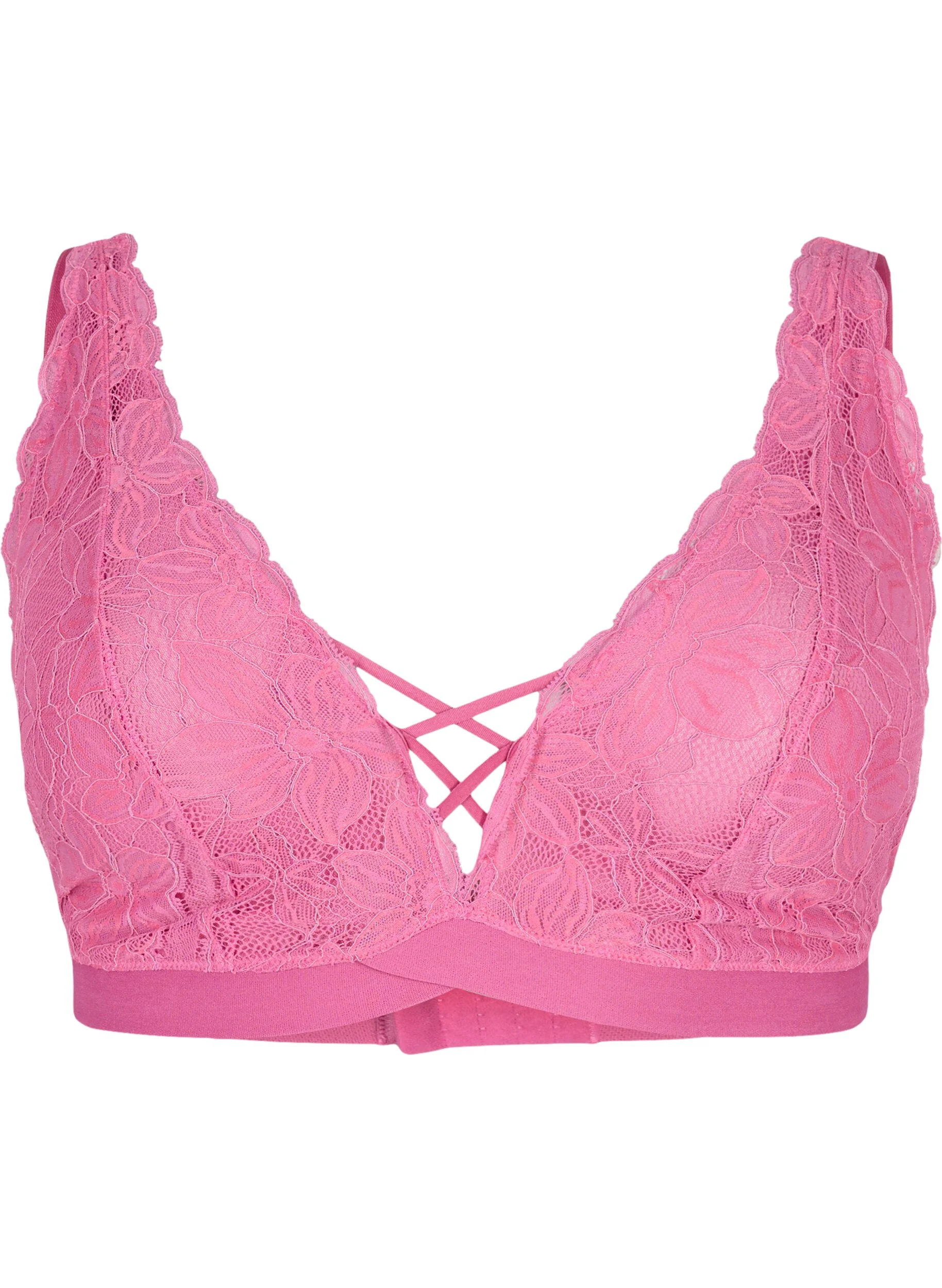 Støt Brysterne - Blonde bh med string-detaljer