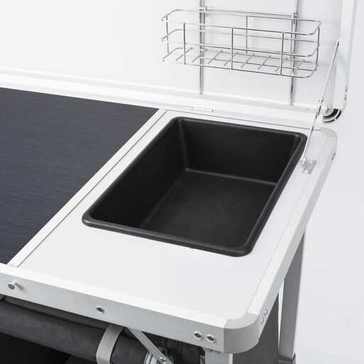 Cozinha de viagem externa Campart Granada 100x50x76 cm