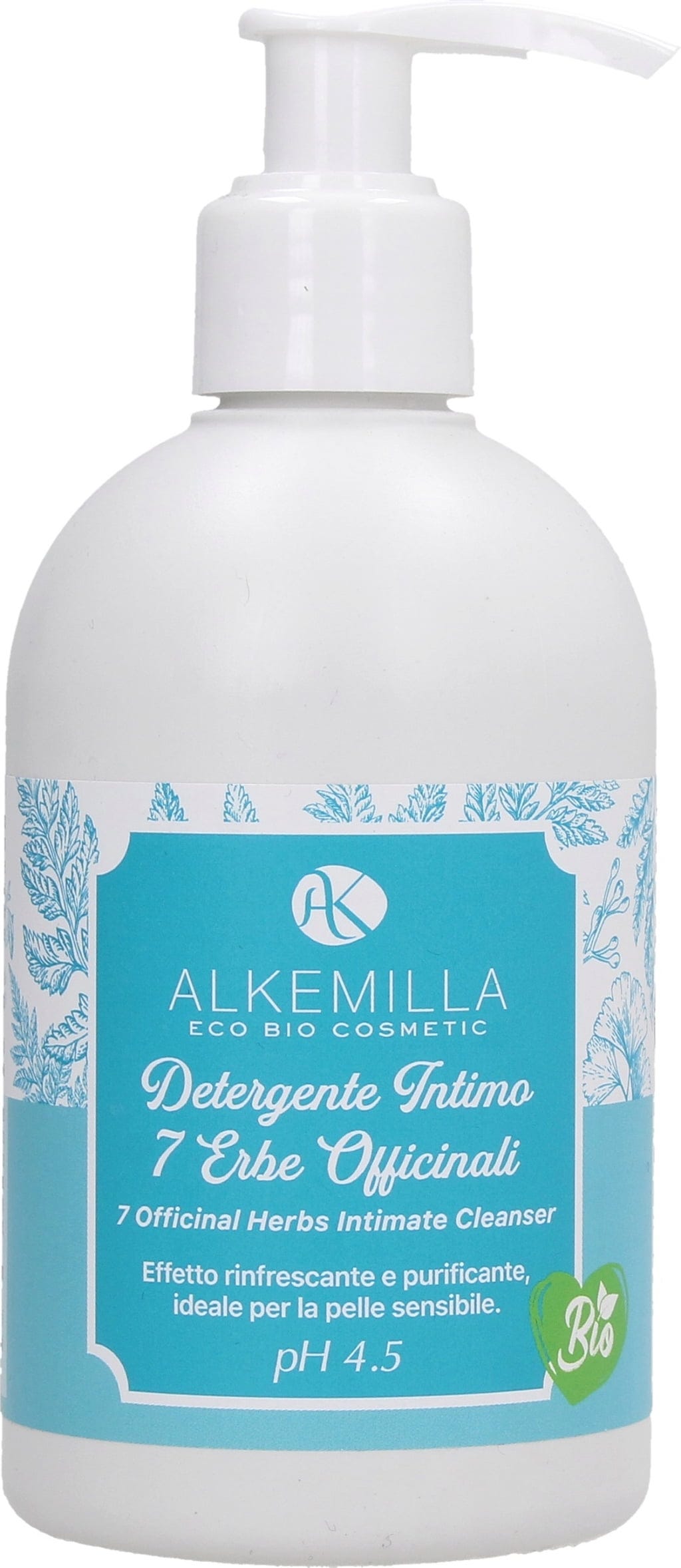 Alkemilla Eco Bio Cosmetic  7 Kräuter Intimwaschgel, 250 ml