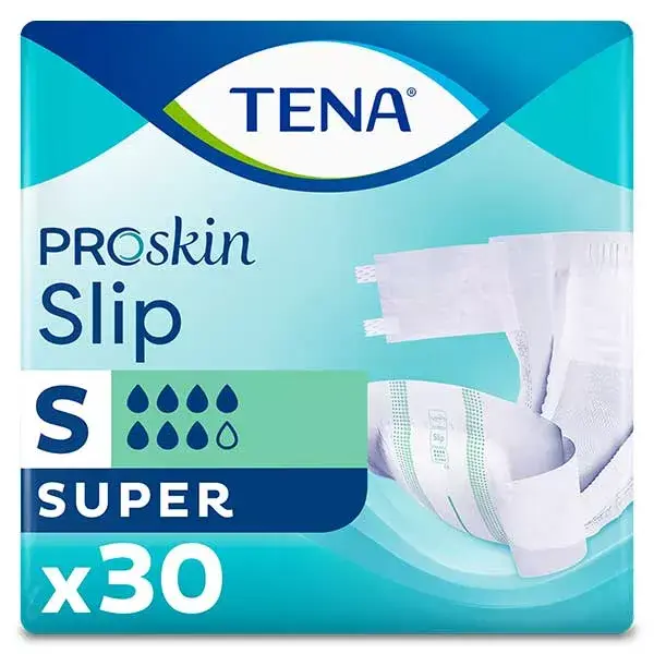TENA Proskin Complete Cuecas Tamanho Super P Pacote com 30 unidades