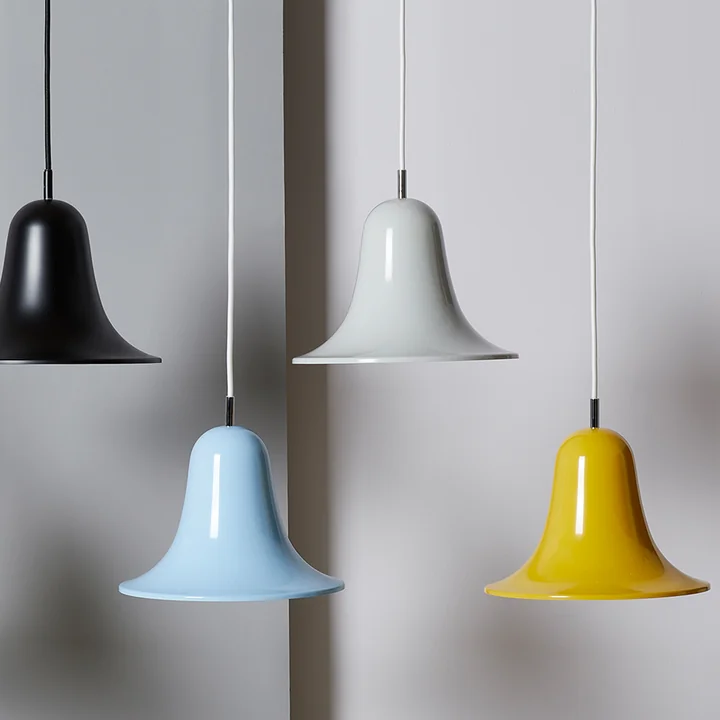 Verpan - Pantop Pendelleuchte, Ø 23 cm, dusty blue