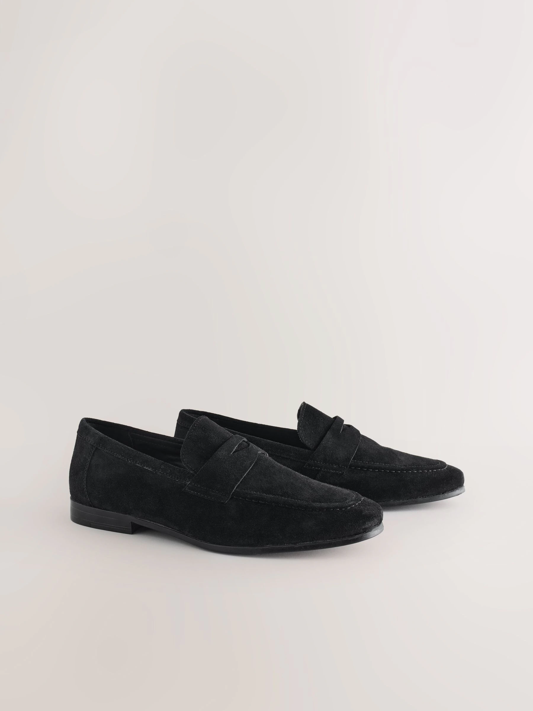 Zwart - Suède instapschoenen
