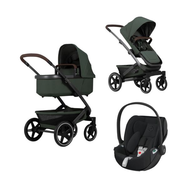Joolz Geo 3 Kinderwagen Set 3-in-1 - Classic Look - Forest Green