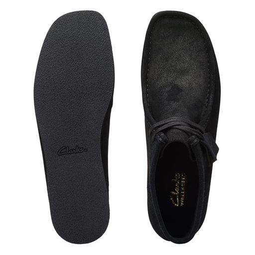 Clarks WallabeeEVO Bt Sko, Black Interest, 46