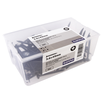 GAMMA gipsplaatschroef 3.6x45 mm 150 stuks