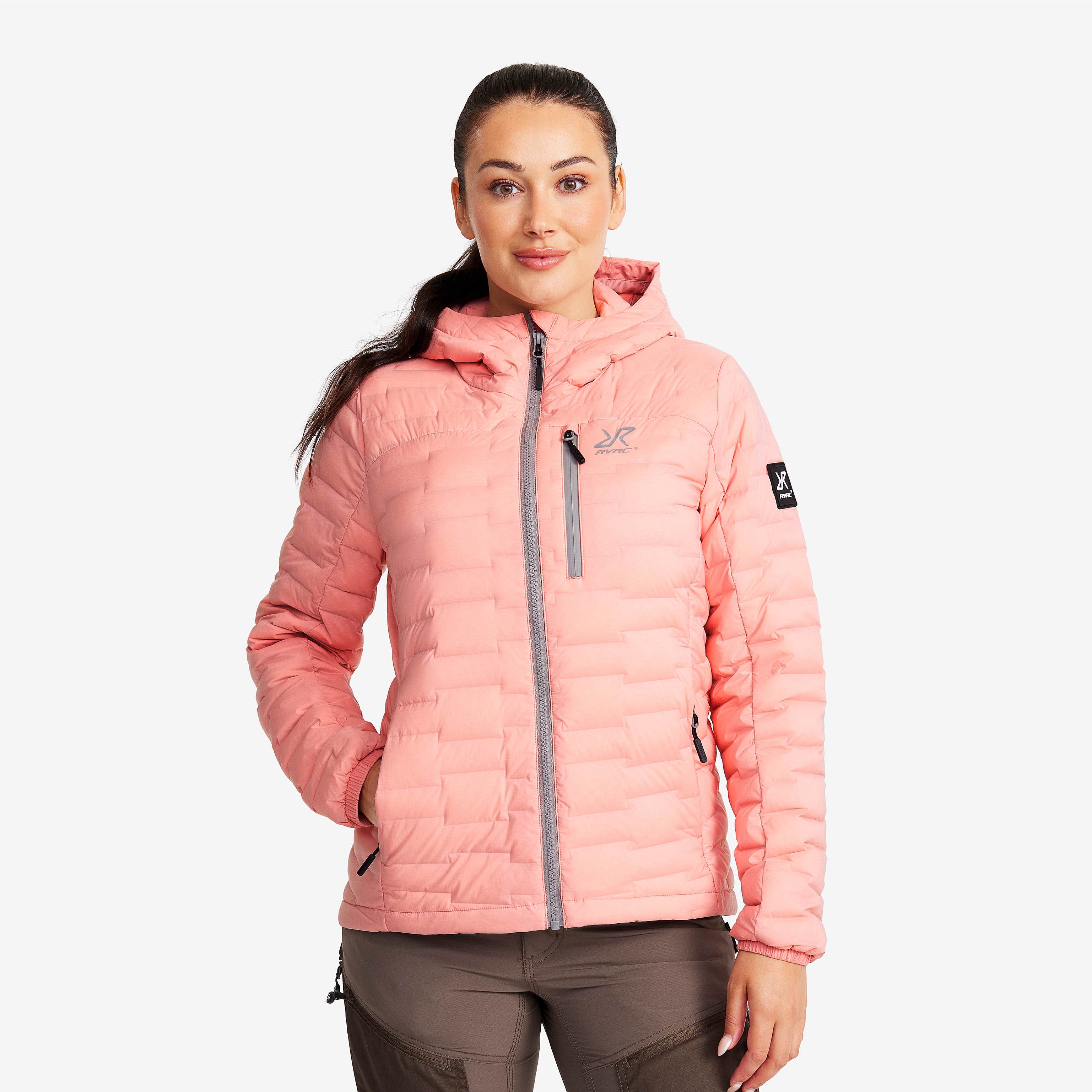 Flex Stretch Down Jacket Dame Blush