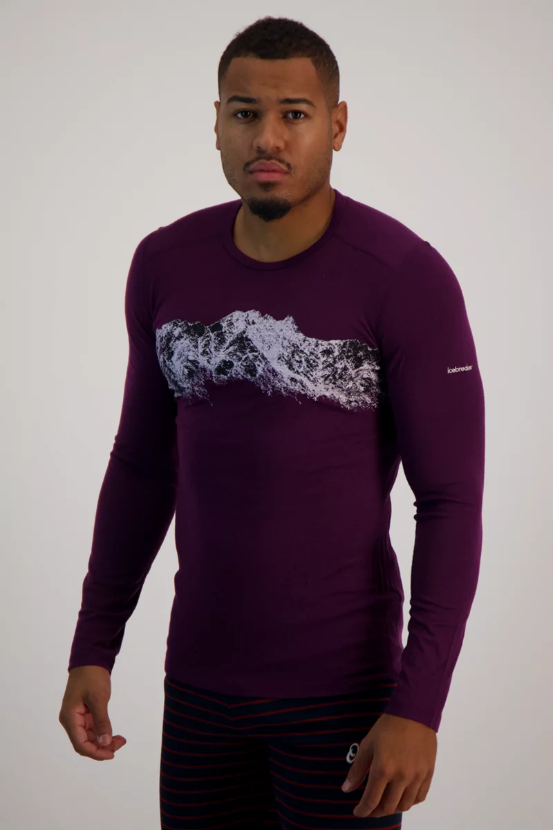 icebreaker Merino 200 Oasis Remarkable Herren Thermo Longsleeve