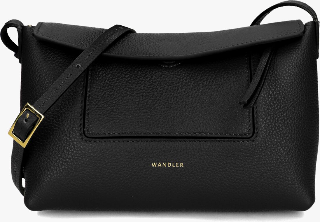 zwarte wandler handtas penelope slouch mini