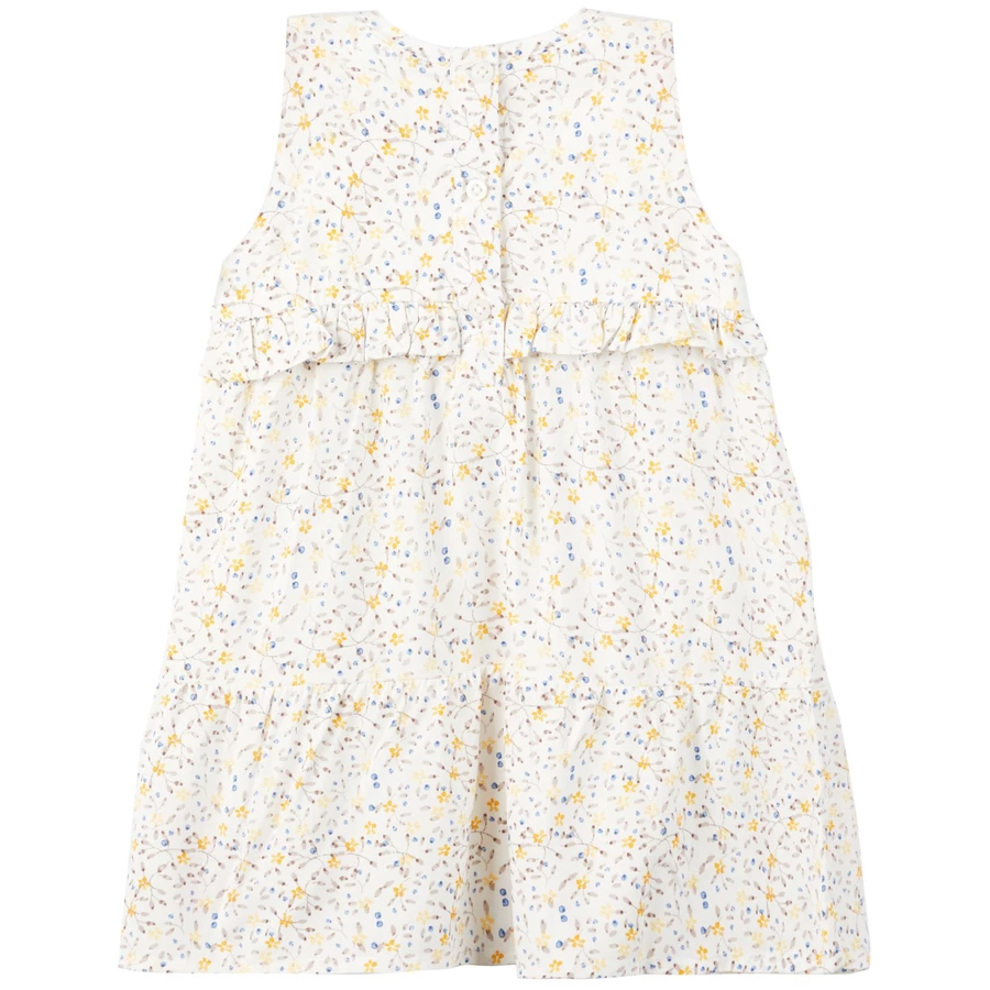 name it Girls Kleid Damita snow white