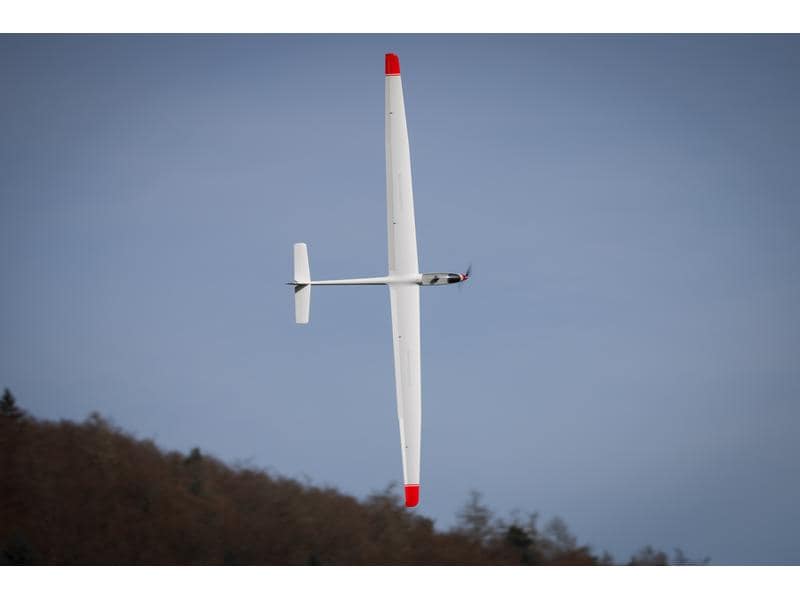 D-Power Segler ASW-17 3.5 m voll-GFK, ARF Vorbildgetreues Scale Segelflugmodell in voll-GFK-Bauweise