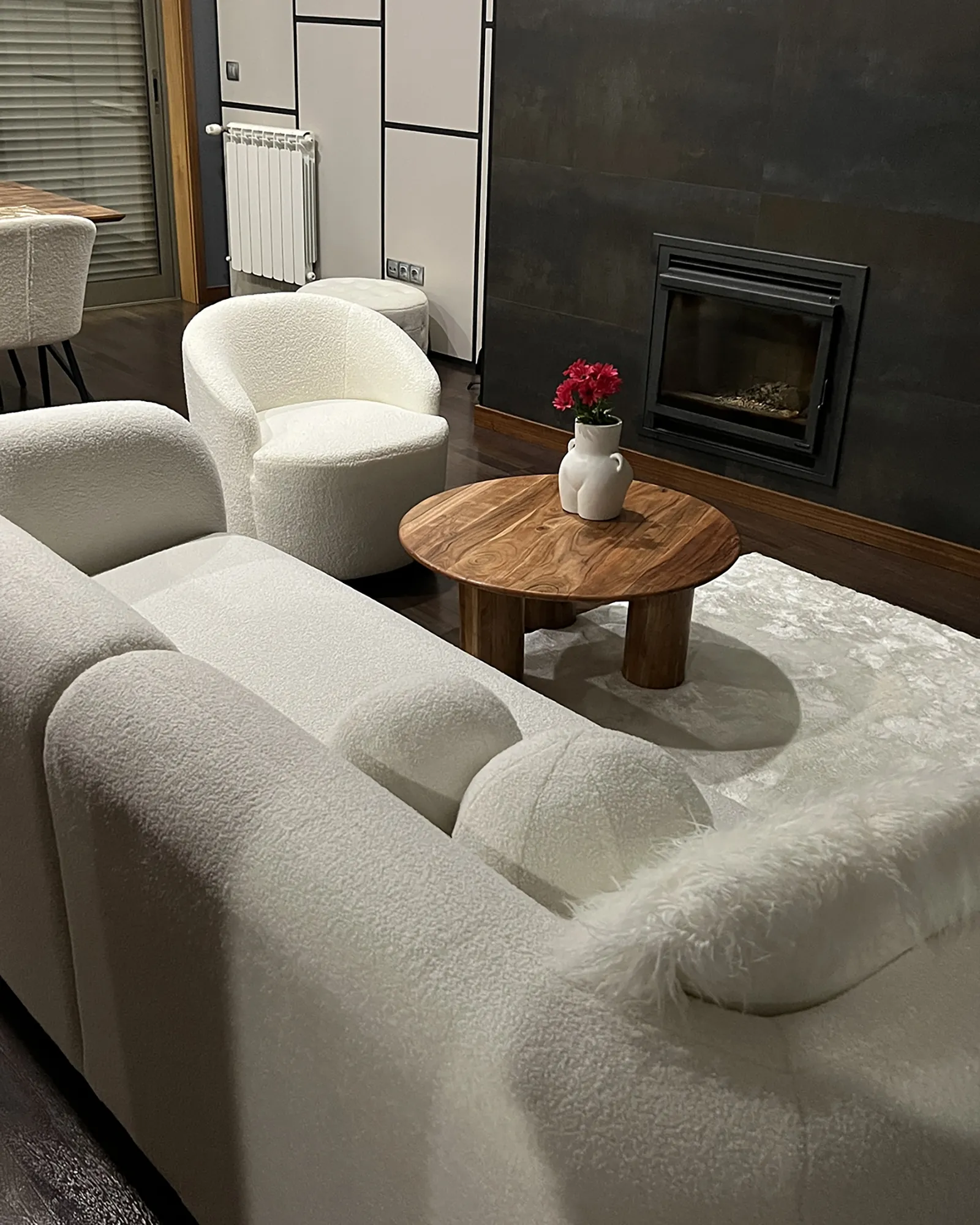 Salontafel COLINA Acaciahout Bruin