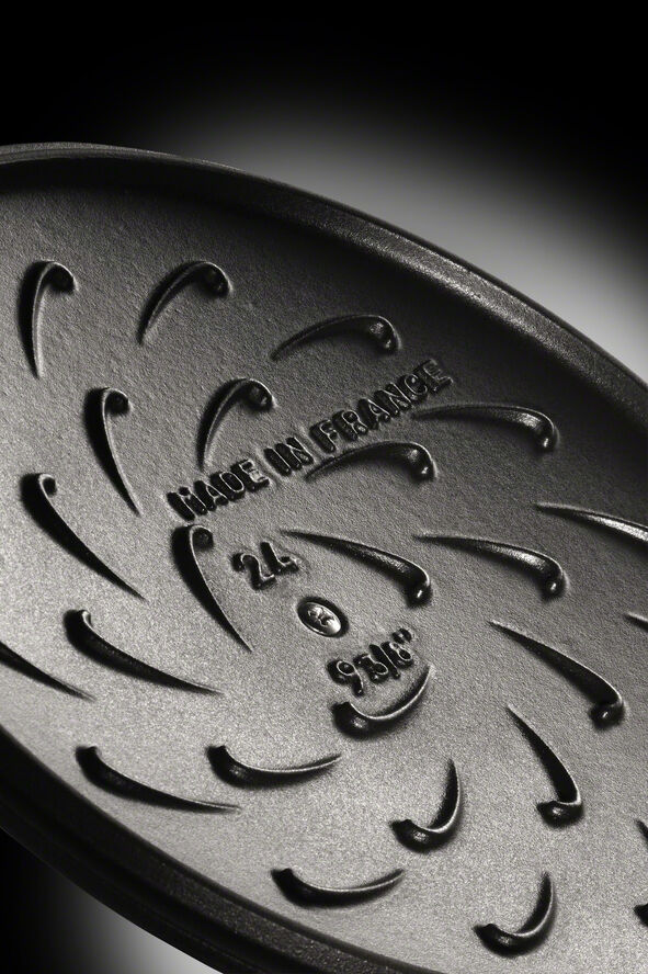 Staub Sauterpande Chistera 28 cm sort Sort