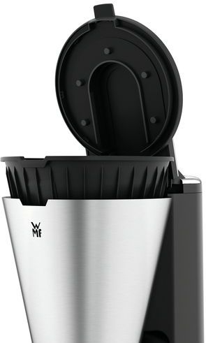 WMF KITCHENminis Koffiezetapparaat - Zwart/RVS - 0.6L