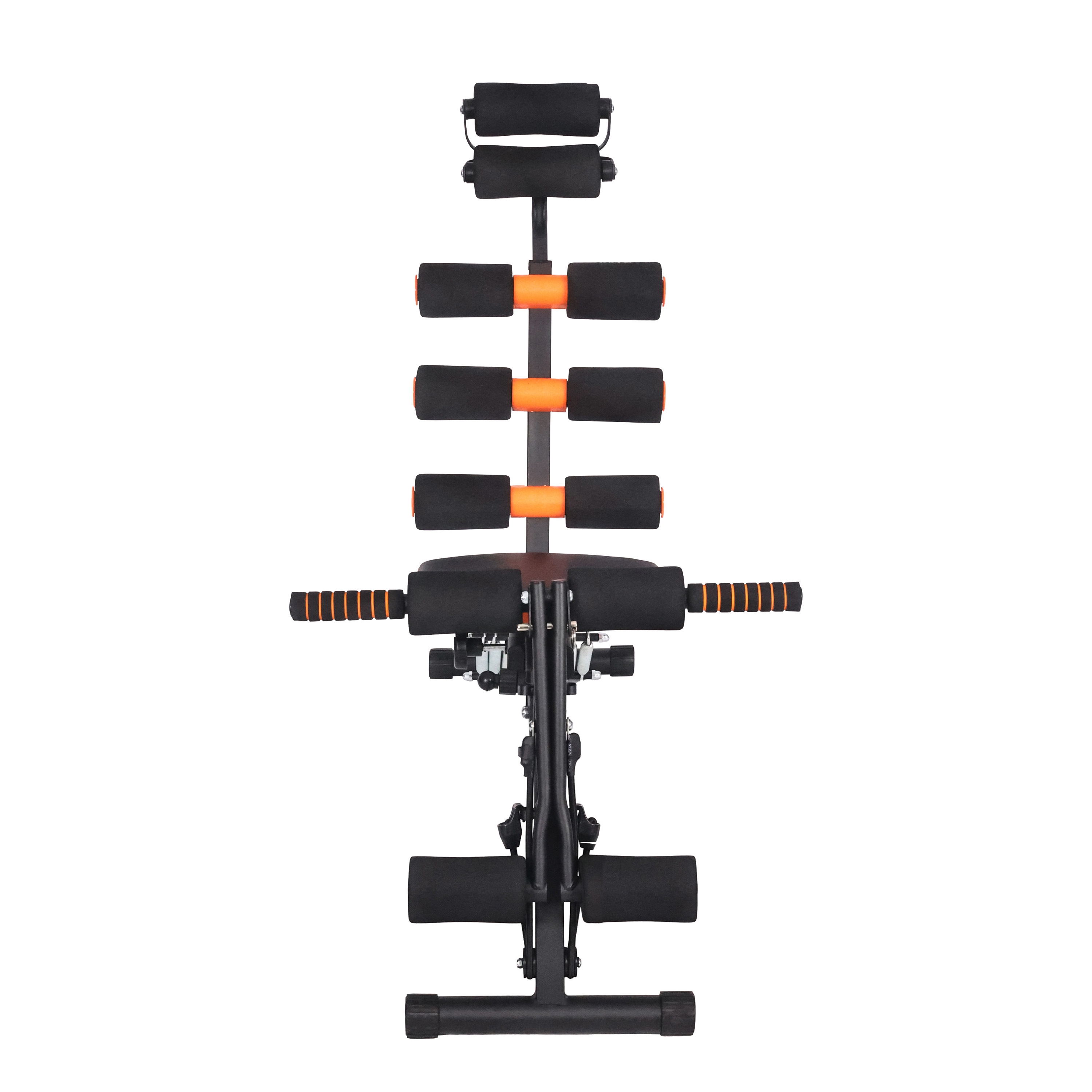 Bauchtrainer mit elastischen Bändern