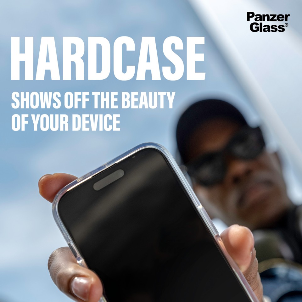 PanzerGlass - HardCase - iPhone 16 Pro - Sort