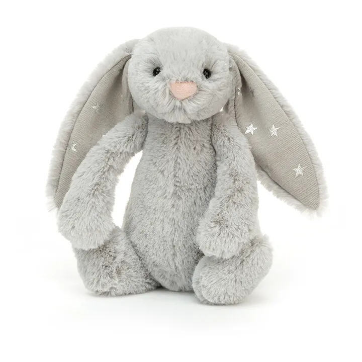 Jellycat Peluche Lapin Shimmer | Gris