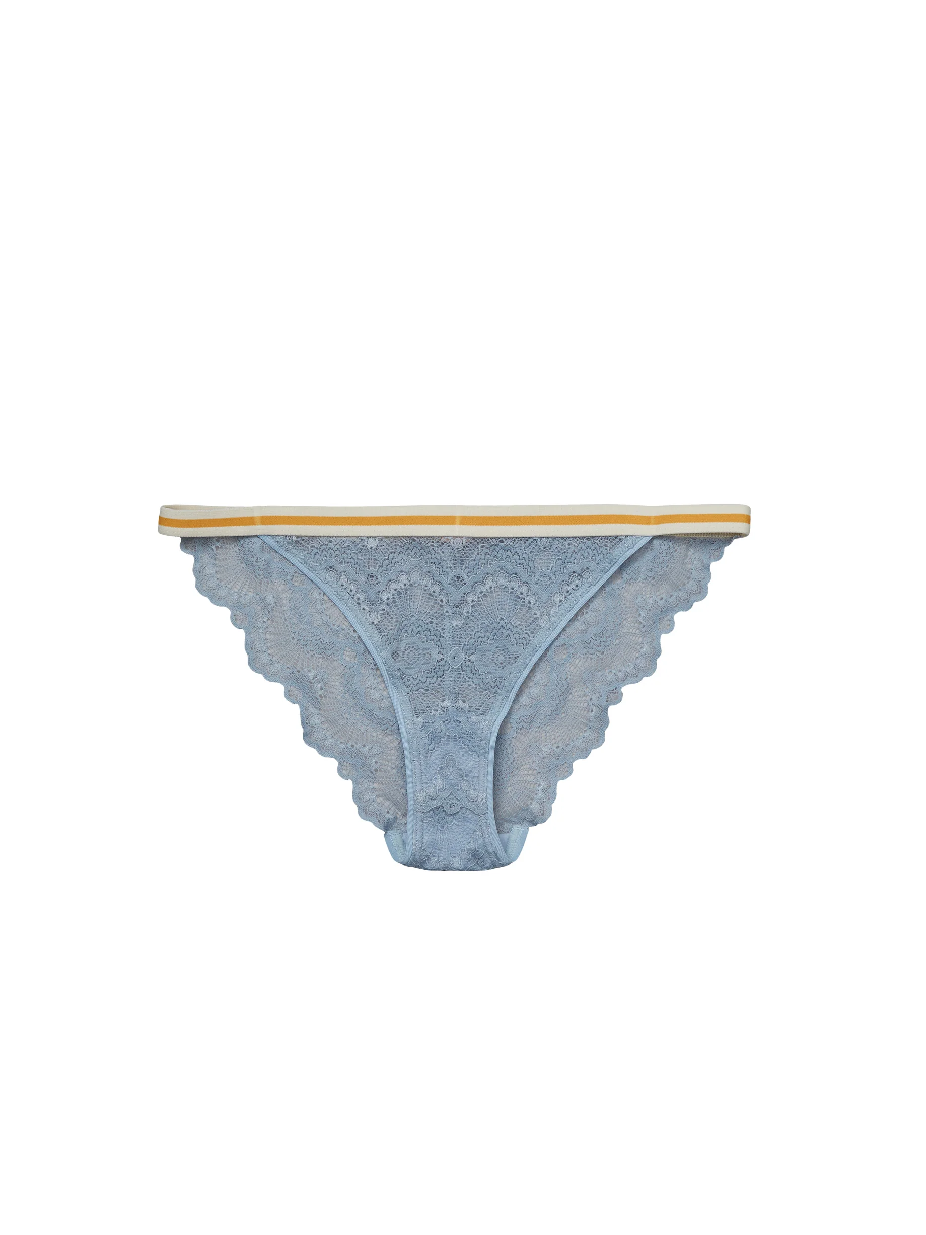 Becksöndergaard  Wave Lace Ray trusser - 653 Ashley Blue