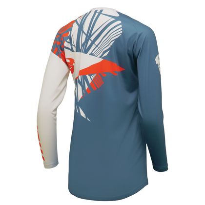 Maillot cross Thor SECTOR SPLIT WOMEN 2024 - Bleu / Rouge