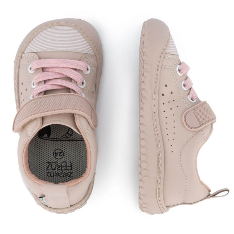 Zapato feroz Zapato Feroz Rockers Paterna Rose Pâle