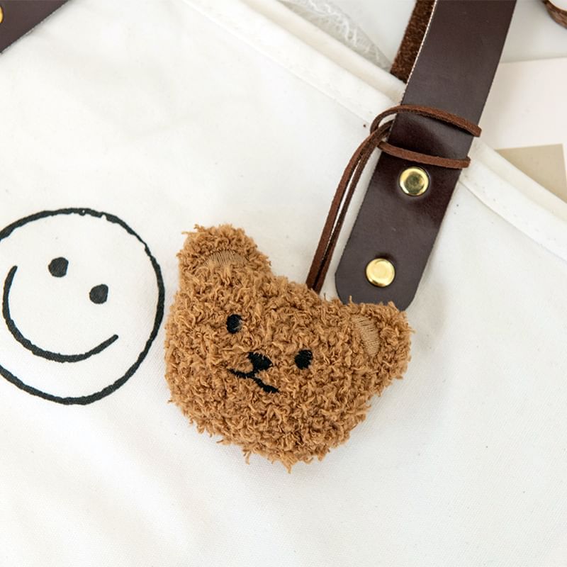 Radrabbit - Bear Chenille Naamlabel Tashanger (verschillende ontwerpen)