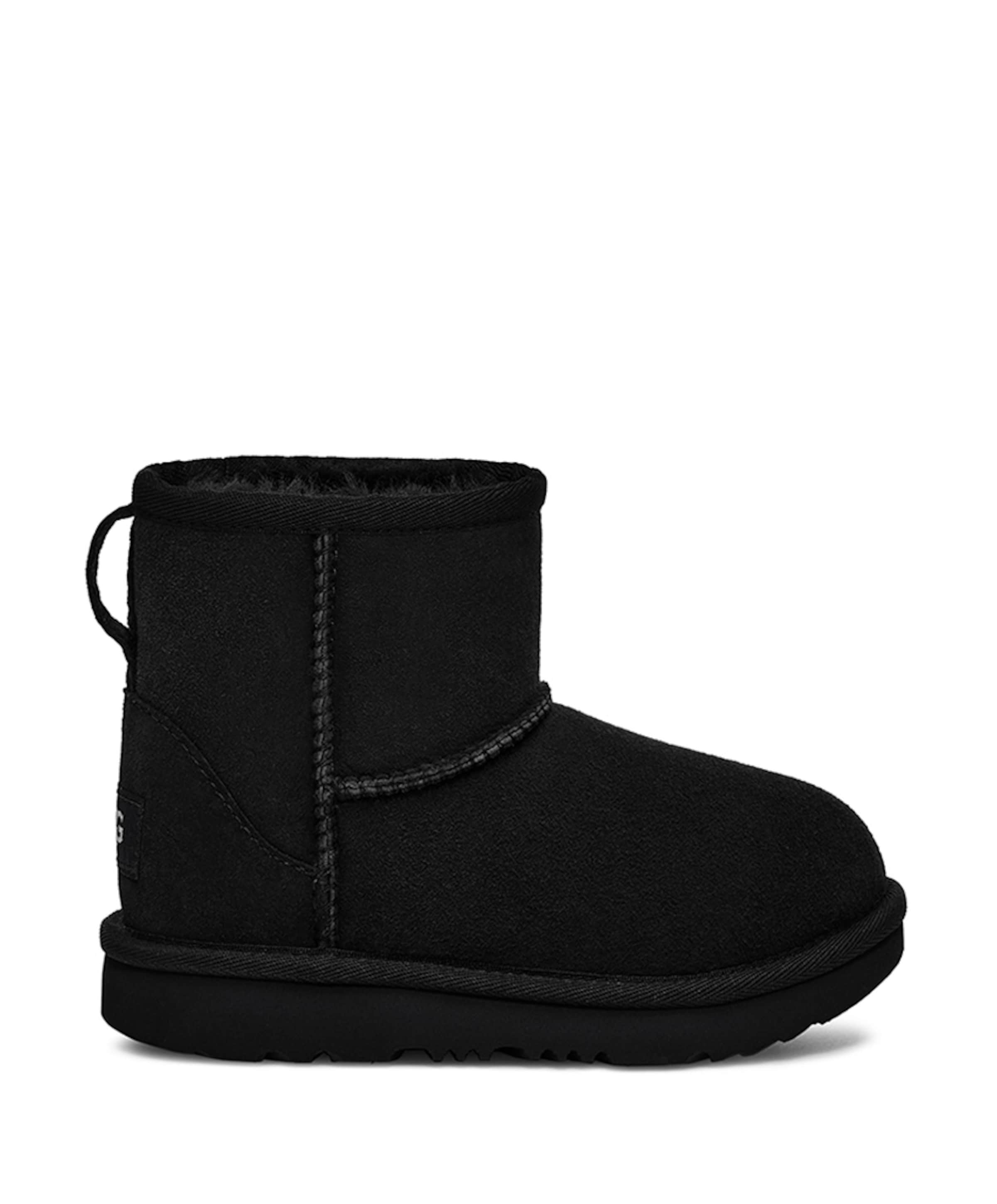 Ugg Classic mini II  meisjes enkellaarzen zwart