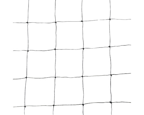 Pluimveebeschermingsnet Kerbl 10 x 10 m zwart