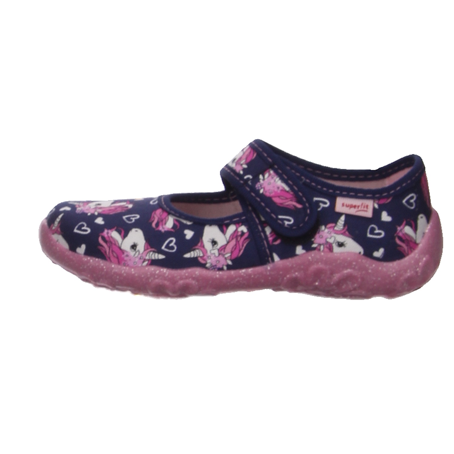 Superfit Hausschuhe blau/rosa blau