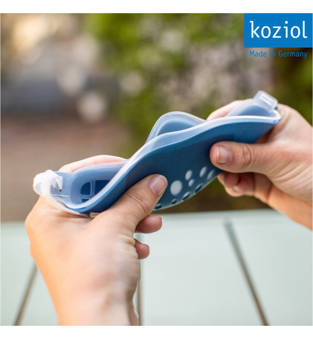 Koziol Duurzaam Herbruikbaar Gezichtsmasker Organic Deep Blue (1 stuk)