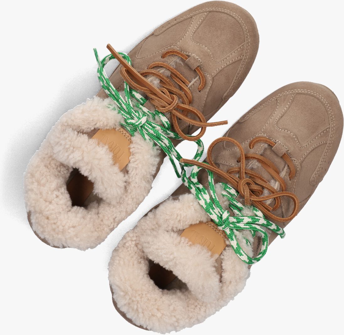beige toral lage sneakers bosco