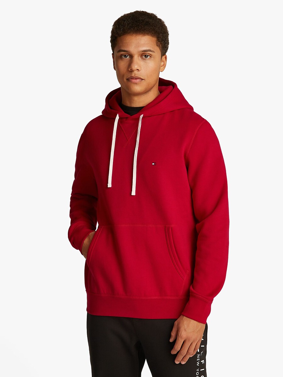 TOMMY HILFIGER<br>Moletom com capuz de lã
